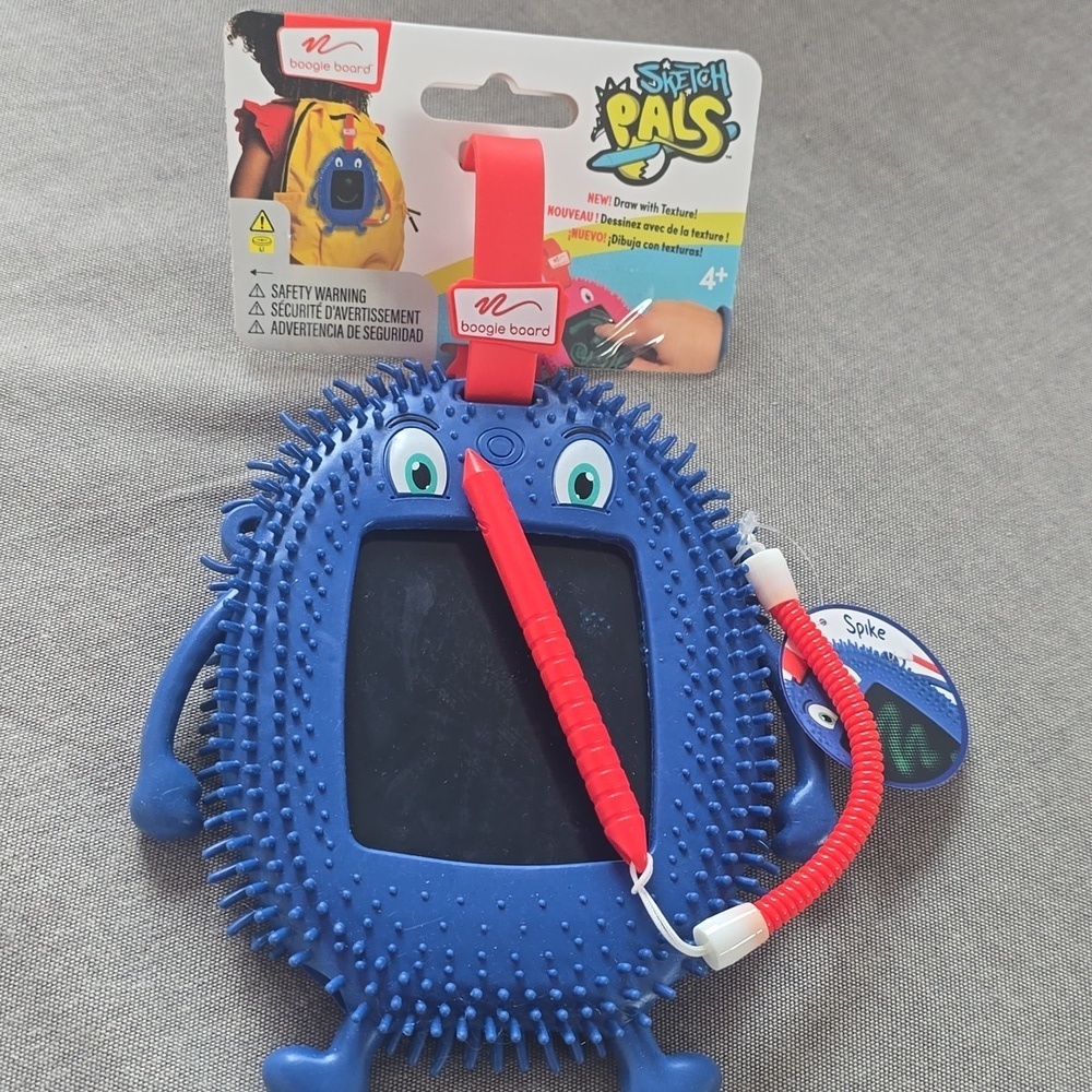 Blue Boogie Board Sketch Pals Fidgety Friends, Blue, Retail Price $19.99 USD - Picture 6 of 13